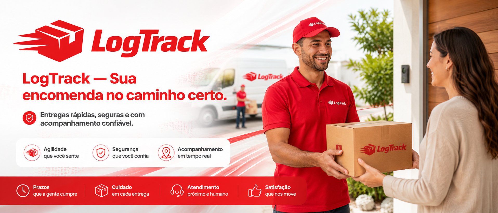 LogTrack — sua encomenda no caminho certo: entregas rápidas, seguras e com acompanhamento confiável